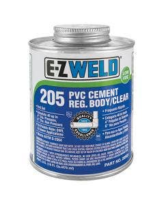 205 PVC Cement, Regular Body Clear